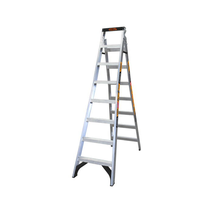 Gorilla 180kg Silverback 8 Step Dual Purpose Ladder