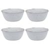 4PK Ecology Ottawa Orchid Stoneware Round Food Bowl 15.5cm