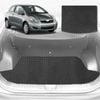 6D Diamond Car Boot Mat for Toyota Yaris 2005-2010-Cargo Mat-Black-Outback GT