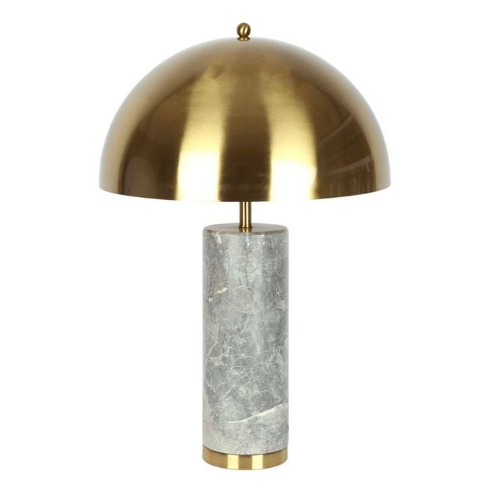Belle Vasco Iron Table Lamp w/ Marble Base 76cm - Brass