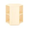 Jooyes Puzzle Series Kids Polygon 2 Tier Cabinet Shelf