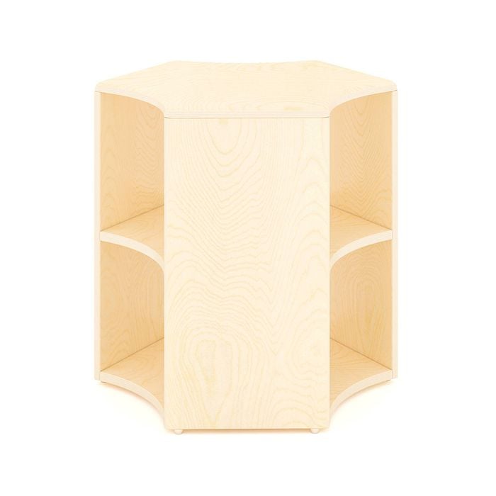Jooyes Puzzle Series Kids Polygon 2 Tier Cabinet Shelf