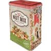 Nostalgic Art 17.5cm/1.3L Clip Top Tin Storage Nut Mix