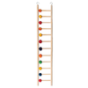 Avi One Bird Toy Wooden Ladder 12 Rung W/beads (22911)