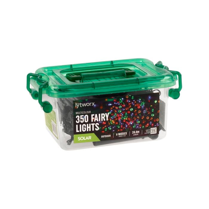 Lytworx Multicolour Solar Fairy Lights - 350 Pack