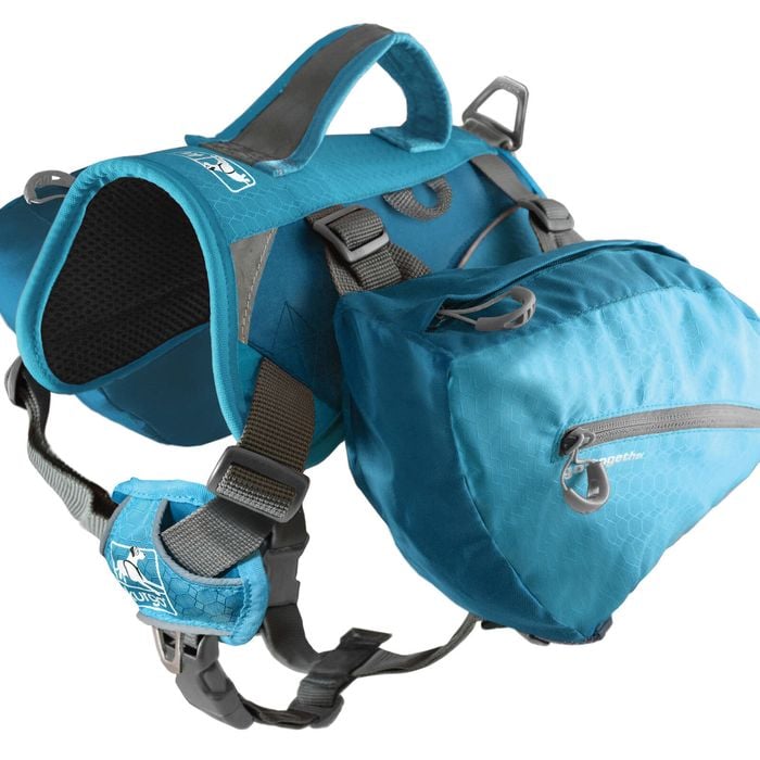 Kurgo Baxter Dog Backpack - Coastal Blue