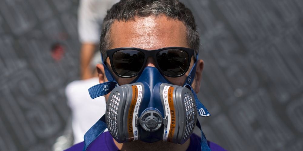 GVS
  Elipse half mask respirator with A1P3 filters