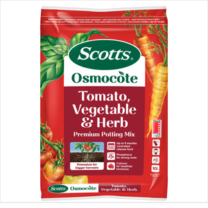 Scotts Osmocote 10L Tomato, Vegetable and Herb Premium Potting Mix
