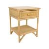 Breeze Lovina Natural Rattan One Drawer Bedside Table