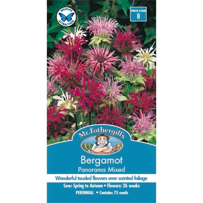 Mr Fothergill's Bergamot Panorama Seeds