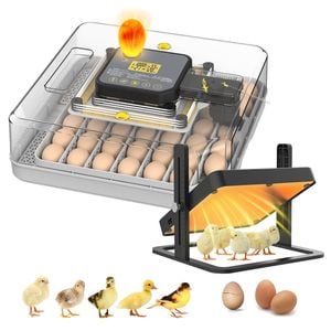 Advwin 48 Eggs Incubator + Chicken Brooder Heating Plate
