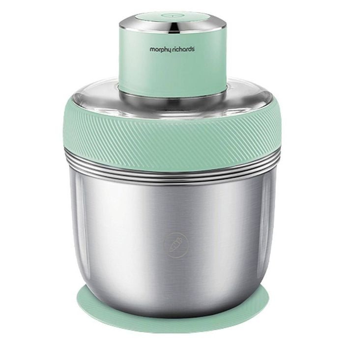 Morphy Richards Stainless Steel Electric Chopper Spearmint Green