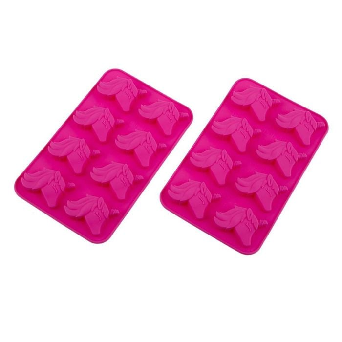 Daily Bake Silicone Chocolate Moulds - Set of 2 - Unicorn