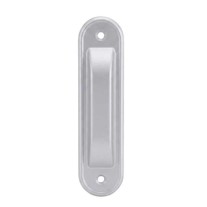 Lockwood Satin Chrome Pearl Symmetry Square Flush Pull Cavity Sliding Door Set