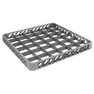 Vogue Glass Rack Extender Dishwasher Tray 25 Compartments 45x500x500mm Commercial Kitchen Storage