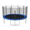 fitnessLAB Trampoline Round Outdoor Playground Trampolines Safety Net & Ladder