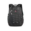 Swisswin Swiss waterproof 15.6" laptop School Travel Backpack Black