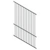 ProtectorAl 0350-1200W x 1800H Monument Raked 16-30º Flat Top Pool Fence Panel