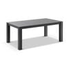 Santorini Ceramic 1.8M Outdoor Rectangle Aluminium Dining Table