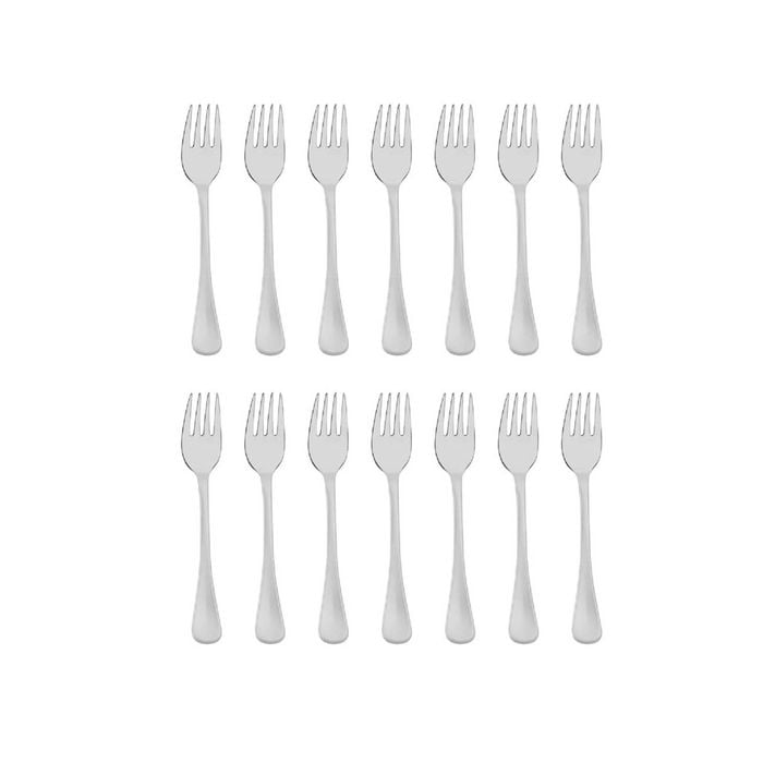Tablekraft Elite Stainless Steel Fruit Forks - Set 12