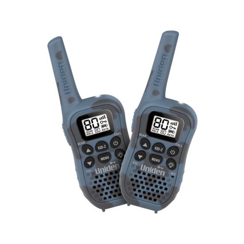 Uniden 80Ch 0.5W Uhf Handheld Cb 2Pk With Kid-Z Mode Kid-Zone (Block ...