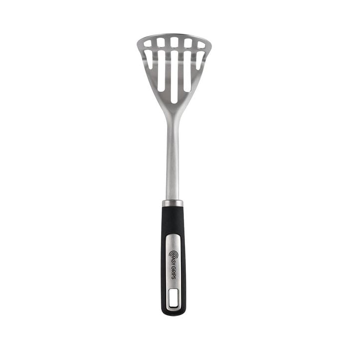 Easy Grips Stainless Steel Potato Masher Black