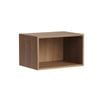 Kaboodle 600-699mm Cajun Oak Customisable Deep Slimline Open Shelf