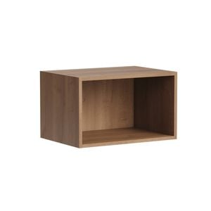 Kaboodle 600-699mm Cajun Oak Customisable Deep Slimline Open Shelf