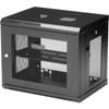 StarTech.com 2-Post 9U Wall Mount Network Cabinet, 19" Wall-Mounted Server Rack