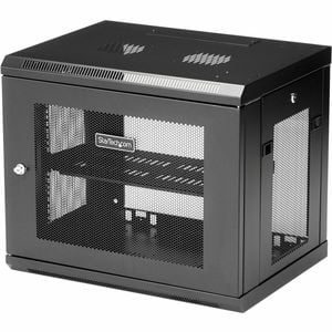 StarTech.com 2-Post 9U Wall Mount Network Cabinet, 19" Wall-Mounted Server Rack