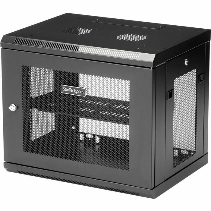 StarTech.com 2-Post 9U Wall Mount Network Cabinet, 19" Wall-Mounted Server Rack