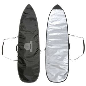 Summer vibes Lite Shortboard Surfboard Boardbag Cover - Black/Silver UV, 6
