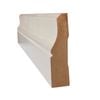 Hume 67 x 18mm 2.7m Moulding White MDF Primed Lambs Tongue