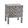 Mother Of Pearl Midnight Shimmer Bedside Table