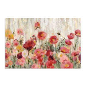 Artey | Sprinkled Flowers Crop - Stretched Canvas - Stretched Canvas - 60 x 90cm