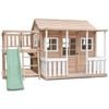 Lifespan Kids Finley Cubby House With 1.8m Slide (pastel Green)