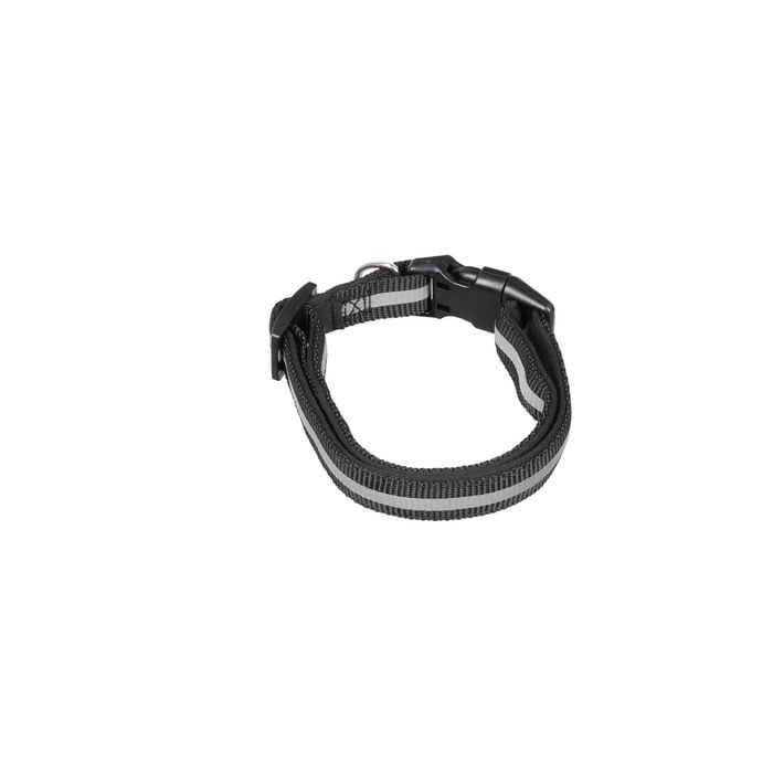 Happy Tails Small Reflective Padded Dog Collar