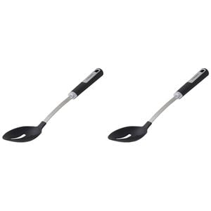 2PK Westinghouse Slotted Spoon Soft Grip Stainless Steel