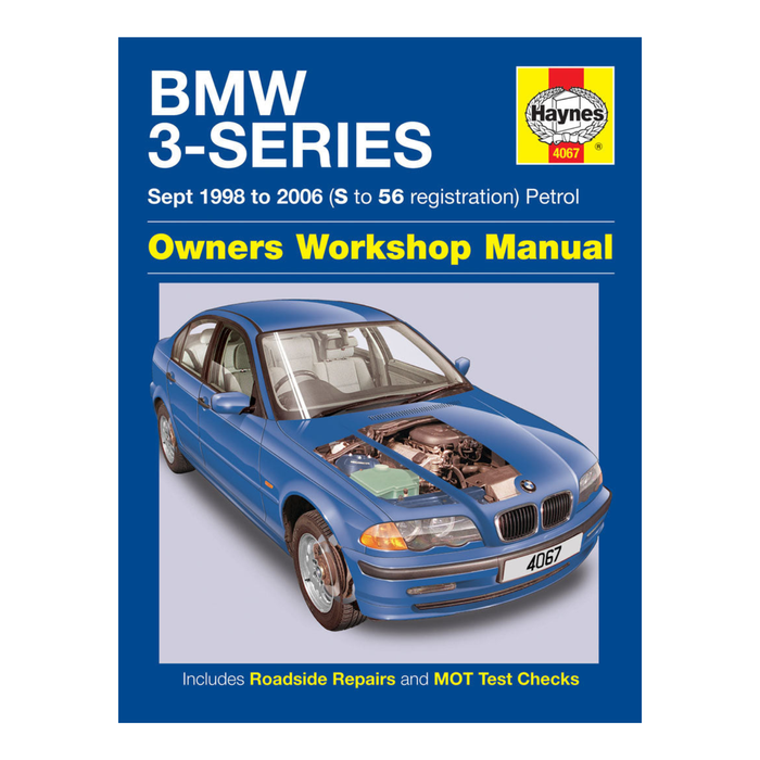 BMW 3-Series Petrol (Sept 98 - 06) Haynes Repair Manual