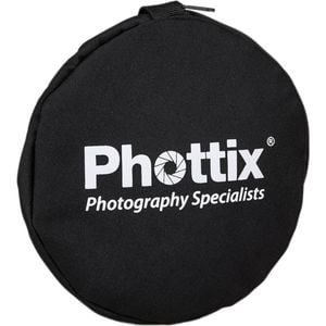 PHOTTIX - 5 IN 1 PREMIUM REFLECTOR W/ HANDLES - 107CM
