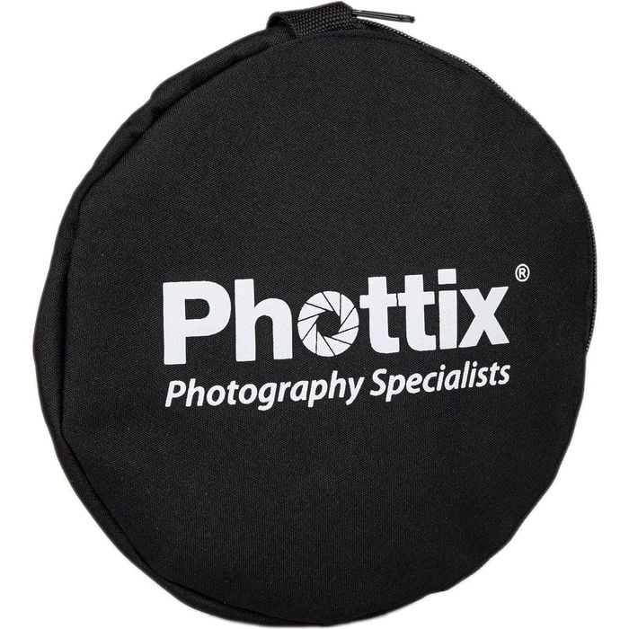 PHOTTIX - 5 IN 1 PREMIUM REFLECTOR W/ HANDLES - 107CM