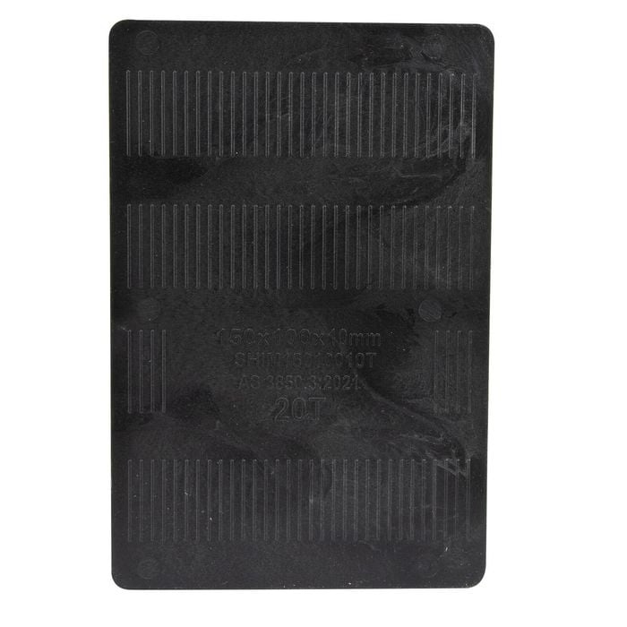 Titan 10 x 150 x 100mm Black Packing Shim - Each