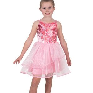 Wicked Girls Classic Pink Glinda Costume - 4-6