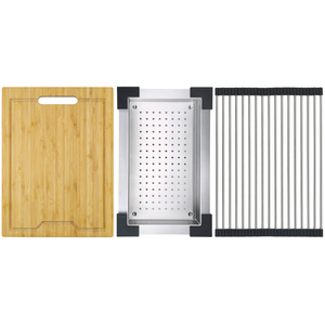 Mondella Bamboo Sink Accessories Pack