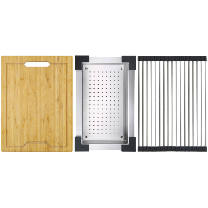 Mondella Bamboo Sink Accessories Pack