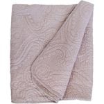 LVD Cotton/Polyester 180x220cm Quilted Throw Blanket - Rouge