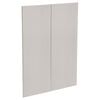Kaboodle 900mm Cremasala Modern Medium Pantry Doors - 2 Pack - Modern