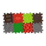 TINNITOTS - 8 Piece Set - Multi Colour - Pets Textured Set - For Cats and Dogs