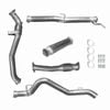 Ignite Exhausts Turbo Back For Mitsubishi Mq Triton 2.4l 3" Cat & Hotdog Raw Aluminised Steel