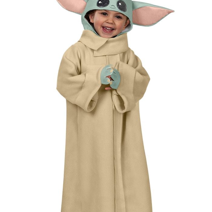 The Child Halloween Costume Robe Headpiece Fancy Dress Kids Alien Green